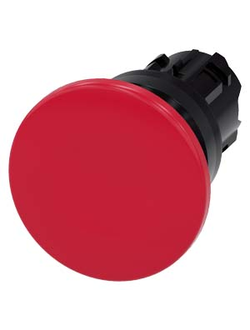 3SU1000-1BD20-0AA0 АКТУАТОР ГРИБОВИДНОЙ КНОПКИ, 22MM, КРУГЛ., ПЛАСТИК, КНОПКА КРАСНАЯ, 40MM, БЕЗ ФИКСАЦИИ