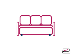 Чехлы на трехместные диваны от 160 до 220 см