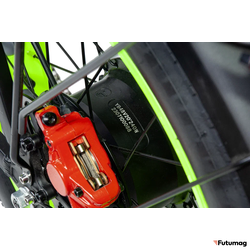 Электровелосипед Minako F10 Dual салатовый