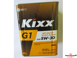 KIXX G1 5W30 4L п/с