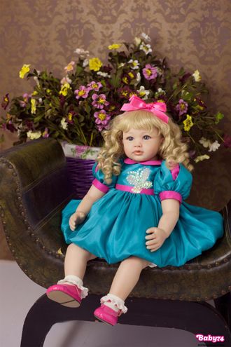 Кукла реборн — девочка  "Анабель" 60 см