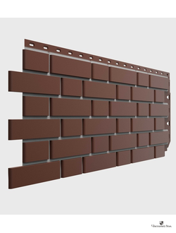 Фасадная панель  FLEMISH 420*1095 мм Коричневый