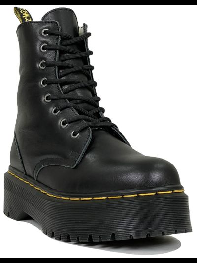 Dr Martens 1460 Jadon Black Chunky Heel С Мехом