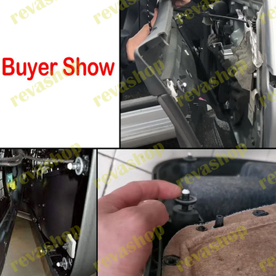 Заклепки зажимы для отделки карт обшивки двери  внутреннего крепежа VW