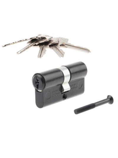 C60 Цилиндр ключ-ключ 30+30 (черный матовый)