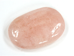 Берилл розовый (морганит, воробьевит), полировка плоская, Бразилия (36*24*7 мм, 12 г) №35693
