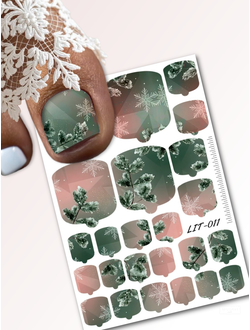 Мини пленки для педикюра LIT-011