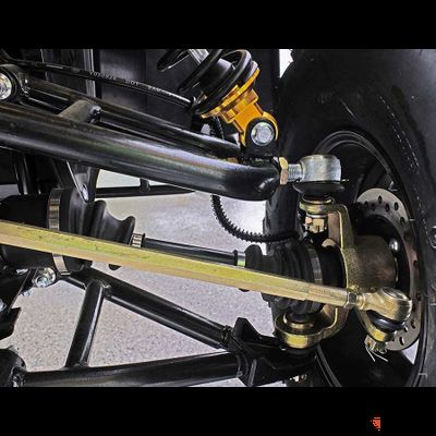 Квадроцикл GreenCamel Sahara AWD 4*4 (60V 2*2kW R10 alum Дифференциал) зеленый