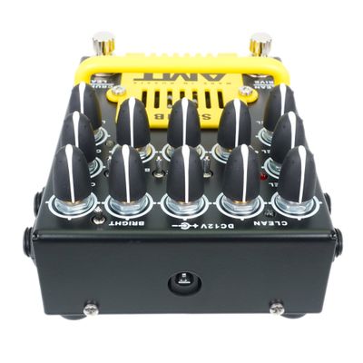 AMT SS-11B (Modern) - трехканальный ламповый гитарный предусилитель [БП в комплекте!]