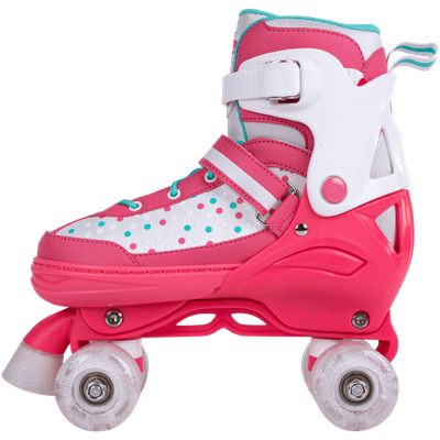 Роликовые коньки квады Tech Team Latina District розовый