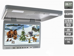 Потолочный монитор со встроенным медиаплеером AVS2020MPP (серый)