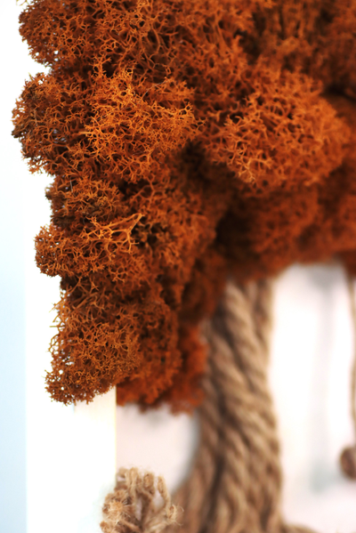 Новогодняя эко-картина № 1181