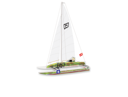 Модель парусного катамарана Тритон 2.0 купить в Воронеже.