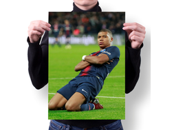 Плакат Kylian Mbappe Lottin, Килиан Мбаппе Лоттен №10