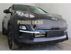 Защита радиатора KIA Sportage IV 2018- chrome середина