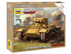Сборная модель: (Звезда 6280) Британский пехотный танк «Валентайн» II