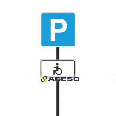 Стойка для крепления дорожных знаков, D=50мм, 2500мм