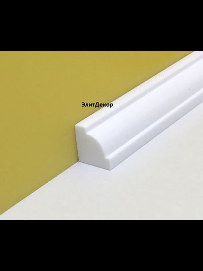 Акриловый плинтус бордюр на ванну Суперплинтус- СП5 (12х12х1800)