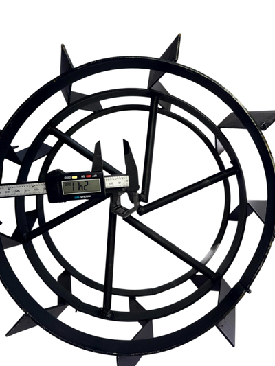 Грунтозацепы 6-ти гранник S-24 380мм (самооч.,3 обода,сквоз.втулка(МБ Carver, 900М,культив.500) /УБТ