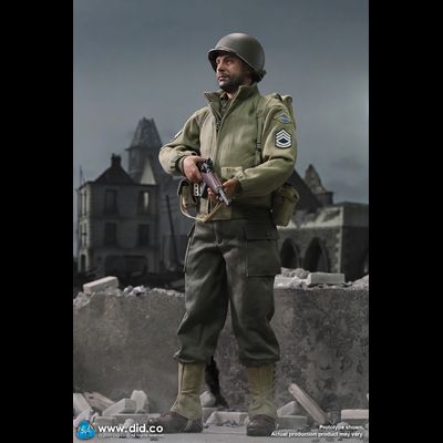 Сержант Майкл Хорват ("Спасти рядового Райана") - Коллекционная ФИГУРКА 1/6 WWII US 2nd Ranger Battalion Series 5 – Sergeant Horvath (A80150) - DID