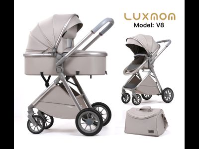 Детская коляска 2 в 1 Luxmom V2 Бежевый