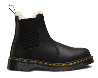 Dr. Martens Leonore Black Burnished (Челси)