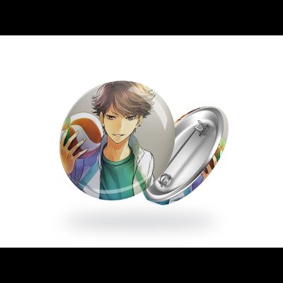 Значок аниме &quot;Ойкава Тоору с мячом&quot;