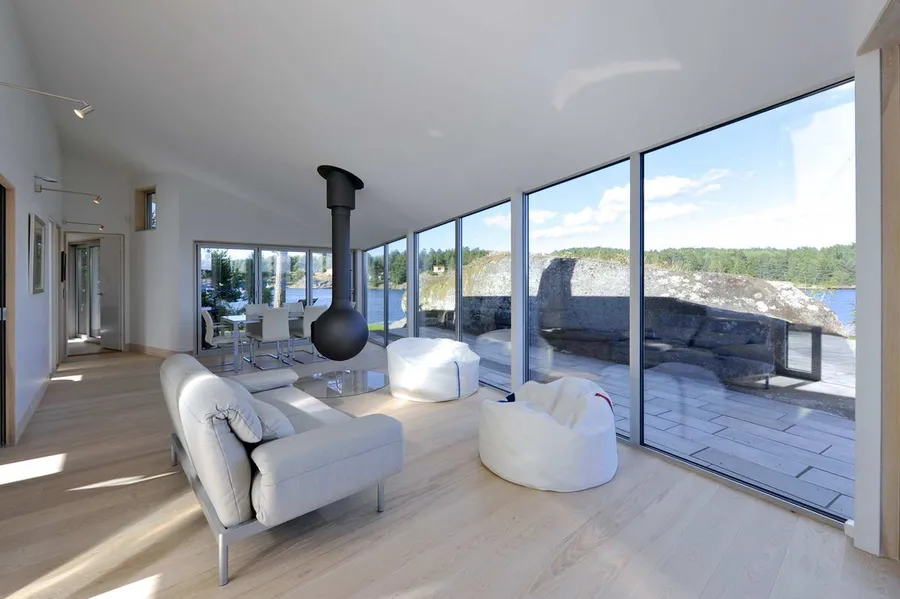 Витражная конструкции больших размеров