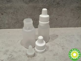 Флакон ПЭТ с капельницей, 10 мл.