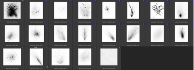 Брызги, отпечатки, следы, царапины