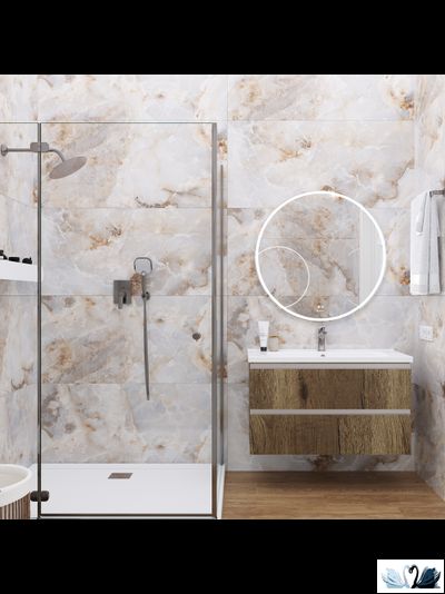 Керамогранит Staro Palacio Nestle Beige 60х60 см полированный цвет желтый оникс