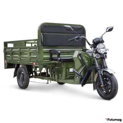 Электротрицикл Rutrike D4 Next 1800 60V1200W зеленый