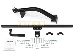 Фаркоп, шар A, 900/75 кг. Atlas для Lada 4x4 3d/5d / 4x4 Urban 3d/5d 1995-…