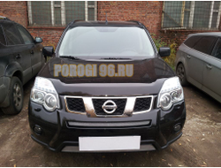 Защита радиатора Nissan X-Trail T31 2011-2015 chrome низ