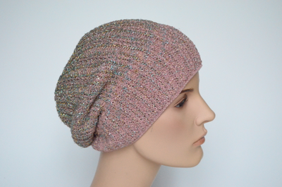 Итальянский берет с люрексом Vizio Collezione