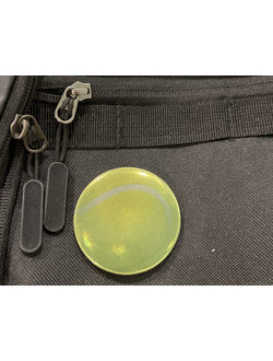 Значок светоотражающий «Теннисный мяч»