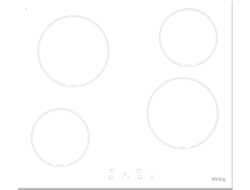 Электрическая варочная панель Korting HK 60001 BW
