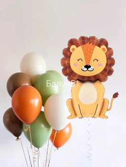 10 шаров на грузе + фигура