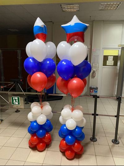 Композиция 23 февраля №32 (один фонтан)