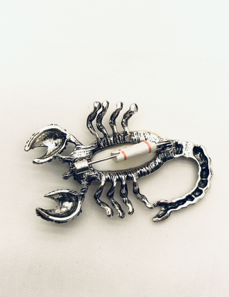 Брошь "Скорпион "