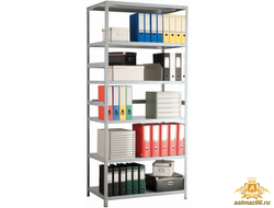 Металлические архивные стеллажи MS Standart 220x100x40-6
