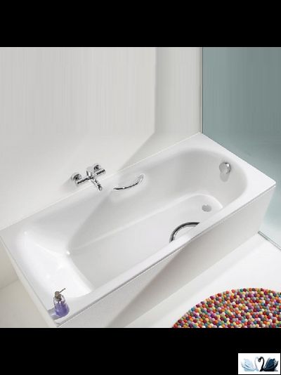 хВанна Kaldewei Saniform Plus Мод 337 180 x 80 см с отверстиями для ручек, стальная толщина стали 3,5 мм