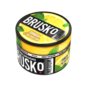 BRUSKO 50 г.  - ЛИМОН С МЕЛИССОЙ