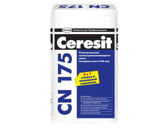 Ceresit CN 175. Универсальная самовыравнивающаяся смесь (от 3 до 60 мм)