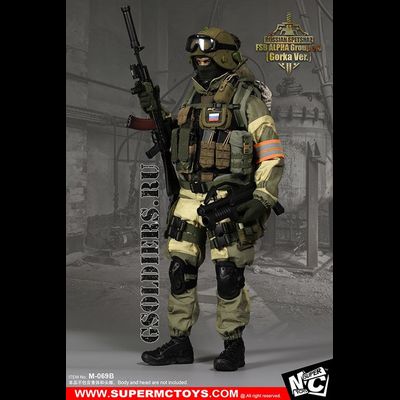 Шлем "Алтын" в чехле олива 1/6 (M-069 B) - SUPERMCTOYS