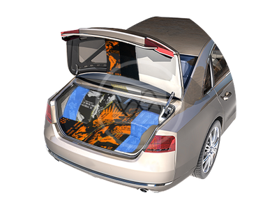 Шумоизоляция багажника и крышки багажника