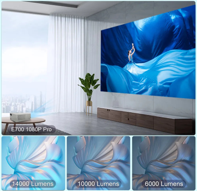 Видеопроектор Everycom E700 Pro 1080P 14000 люменов