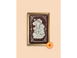 Купить пряник в шоколаде "Дед мороз со снегурочкой, мишкой и подарками", 160 грамм, фото