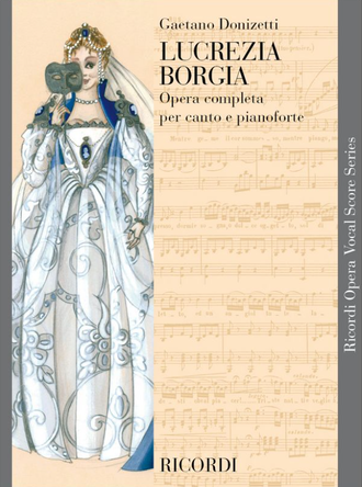 Donizetti, Gaetano Lucrezia Borgia Klavierauszug (it, broschiert)