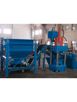 Линия для стружки металлической